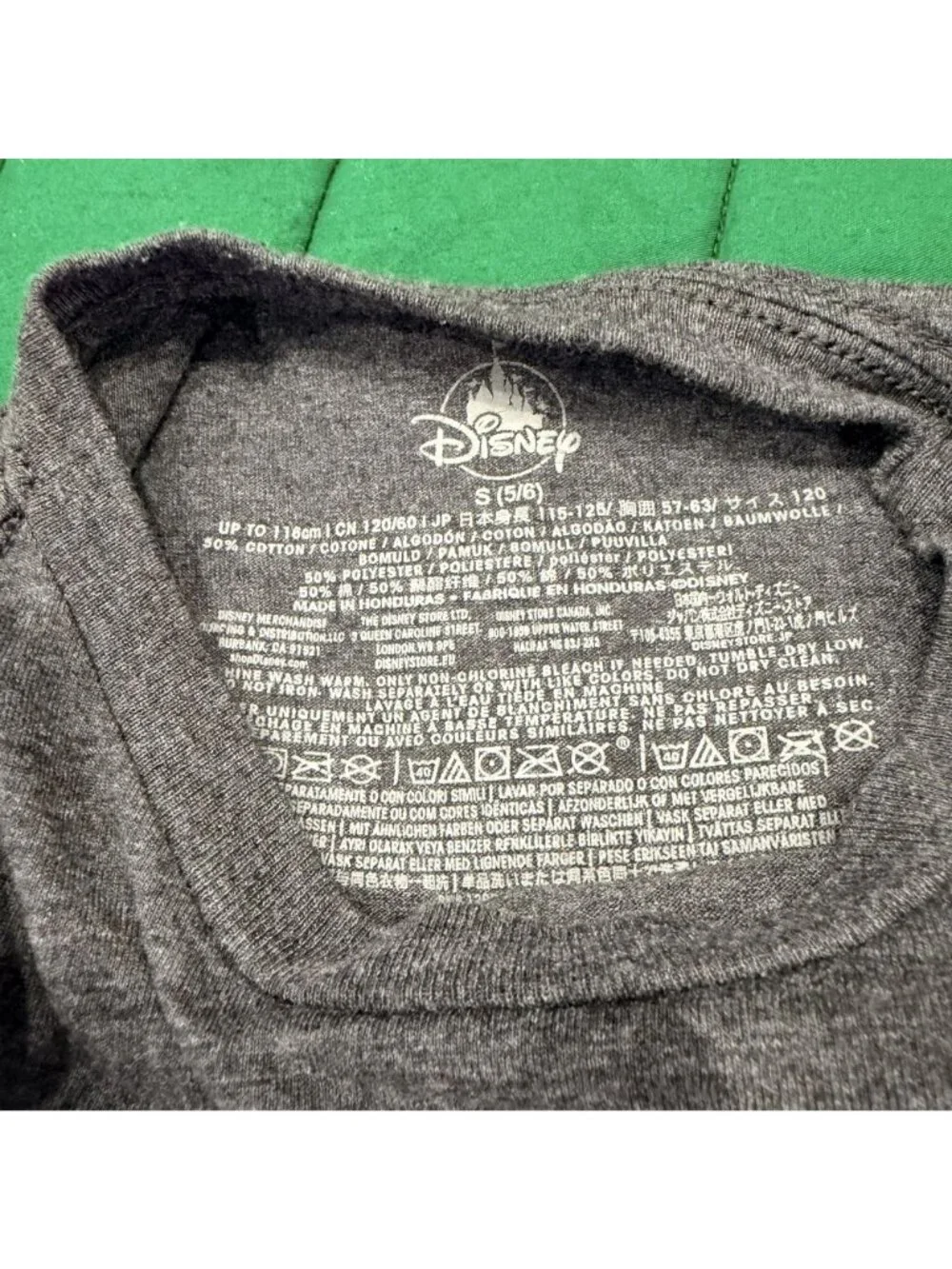 Disney Store Cars Boys Small 5/6 Gray Short Sleeve Graphic Tee